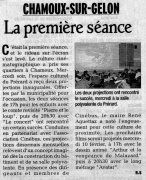 Cinébus fait son cinéma à Chamoux - DL 17-01-2010