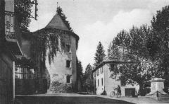 Entrée du château de Chamoux - Fonds R. Agettaz