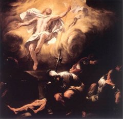 Luca Giodano : Résurrection (après 1665)