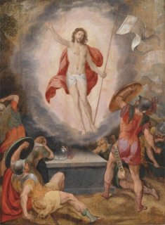 Cercle de Christoph Schwarz (c. 1545–1592) : La Résurrection du Christ