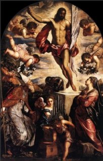 Tintoret : La Résurrection du Christ (1565) San Cassiano, Venise
