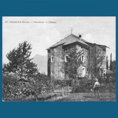 La maison-forte de Villardizier - la fruitière au début du XXe siècle - Fonds JB / CCA