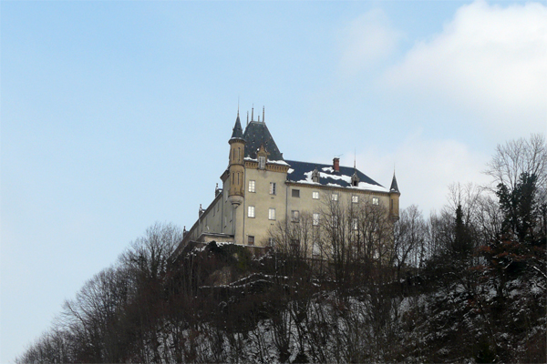L'actuel Château de la Rochette (73) - photo A.Dh.