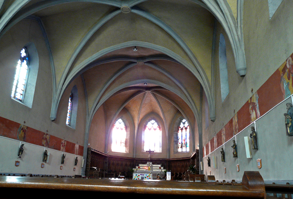 Eglise des Carmes, La Rochette - photo A.Dh.