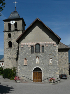 Façade de l'église st-Martin - photo A/JFD