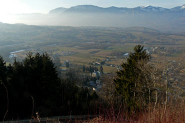 Chamoux vu de Bataille - photo A/JFD