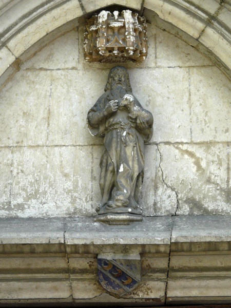 Eglise de St-Jean Pied-Gauthier, détail - Photo A.Dh.