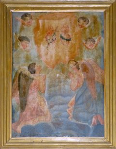 J . COULON. 1831. Coeur de Jésus et deux Anges. (P. Falquet)
